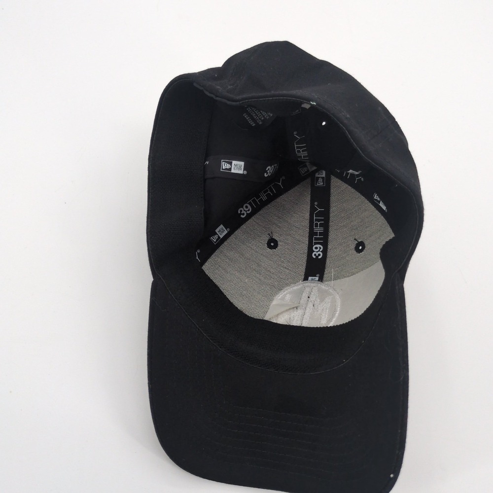 New Era 39thirty Motor Werks Barrington Black Hat Cap Embroidered MW size M/L - Picture 2 of 4